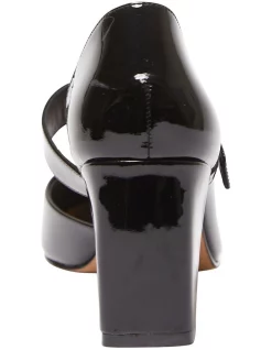 Brand new ✔️ Jane Debster Giselle Heeled 🤩 Shoes In Black Patent ⌛ -Chic Highheels Store unnamed file 5226