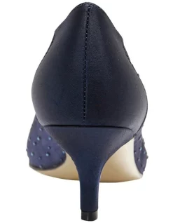 Promo ⌛ Alan Pinkus Spritz Bright Navy Satin Pump ⭐ -Chic Highheels Store unnamed file 5245