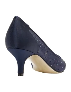 Promo ⌛ Alan Pinkus Spritz Bright Navy Satin Pump ⭐ -Chic Highheels Store unnamed file 5246