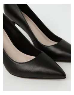 Hot Sale 😍 Basque Tia Smooth Leather Heeled ⭐ Shoes In Black ✨ -Chic Highheels Store unnamed file 5251