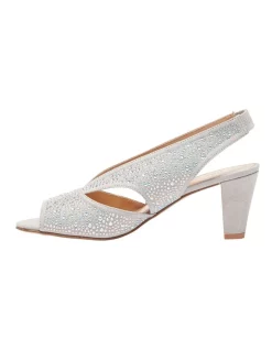 Deals ✔️ Easy Steps Angie Silver Fabric Sandals 😀 -Chic Highheels Store unnamed file 527