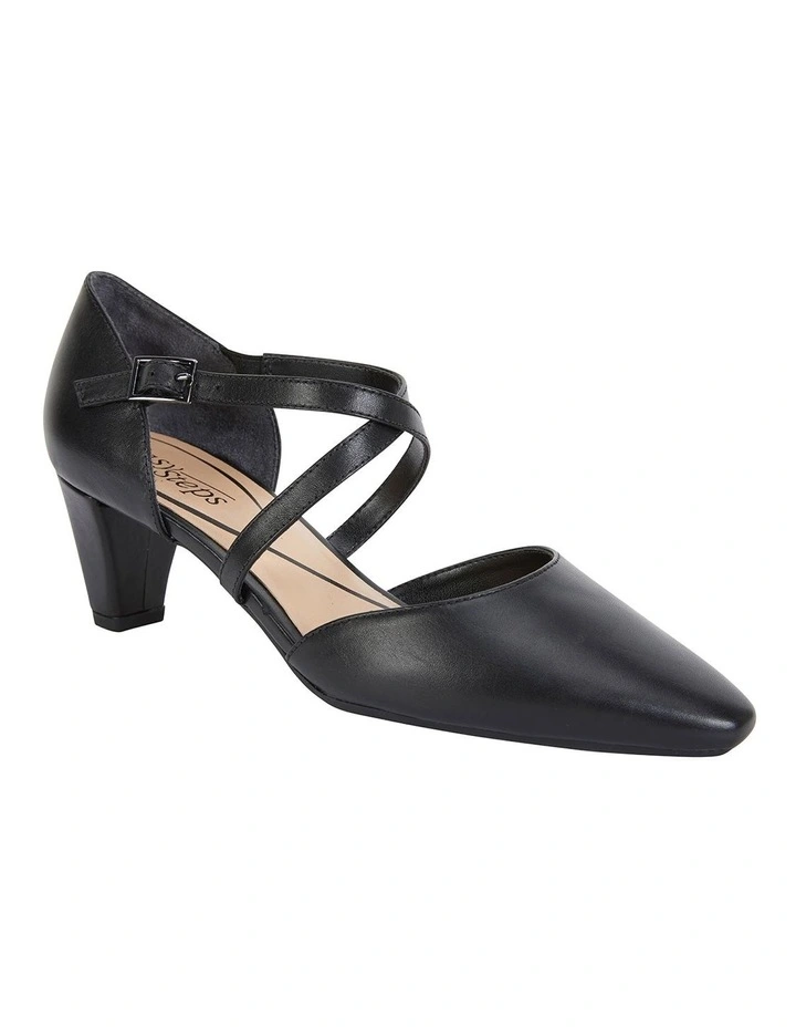 Budget ❤️ Easy Steps Adison Black Glove Heeled Shoes ✔️ 2 Budget ❤️ Easy Steps Adison Black Glove Heeled Shoes ✔️ - Image 2