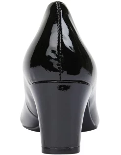 Cheap 🔔 Easy Steps Nicole Black Patent Heeled Shoes ✨ -Chic Highheels Store unnamed file 5305