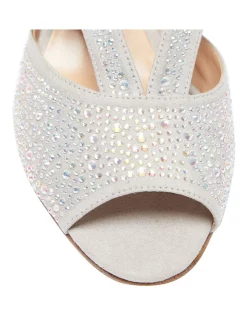 Deals ✔️ Easy Steps Angie Silver Fabric Sandals 😀 -Chic Highheels Store unnamed file 531