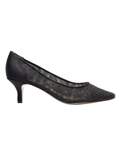 Buy βοΈ Alan Pinkus Spritz Black Satin Pump β