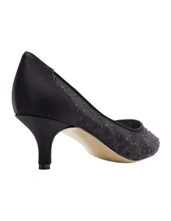 Buy ✔️ Alan Pinkus Spritz Black Satin Pump ⭐ -Chic Highheels Store unnamed file 5342