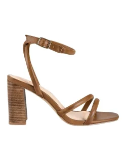 Best deal ⌛ Verali Crucial 🌟 Heels In Tan Softee ✔️