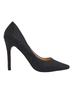Best deal ⭐ Ravella Harbour Heeled ⭐ Shoes In Navy Glitter 🔥