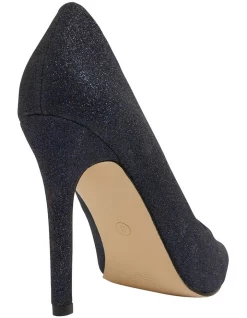 Best deal ⭐ Ravella Harbour Heeled ⭐ Shoes In Navy Glitter 🔥 -Chic Highheels Store unnamed file 5489