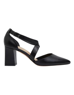 Outlet π Sandler Kara Black Glove Heeled Shoes π