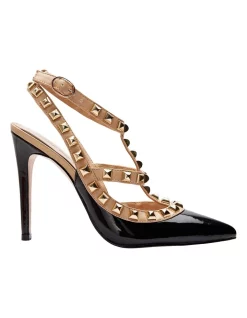 Cheapest 😍 Pink Inc Saint Black Patent/Nude Pump ✔️