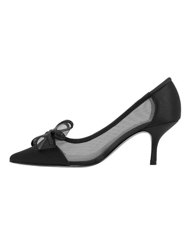 Hot Sale β NINA Brite New Navy Satin Heeled Shoes π 3 Hot Sale β NINA Brite New Navy Satin Heeled Shoes π - Image 3