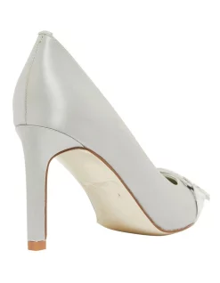 Hot Sale 😀 Alan Pinkus Ruby Silver Satin Heeled Shoes 🔥 -Chic Highheels Store unnamed file 5582