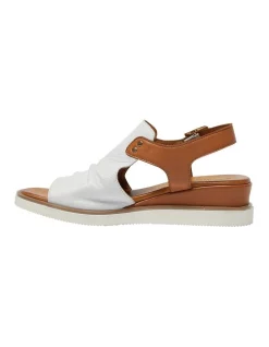 Buy ⌛ Easy Steps Dusk 😀 Sandals In White/Tan Glove ✔️ -Chic Highheels Store unnamed file 559