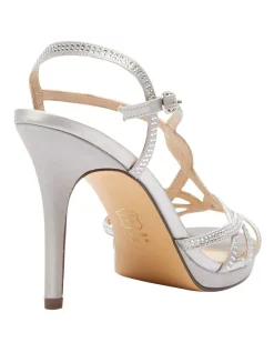 Deals β€οΈ NINA Raia π€© Sandals In Silver Satin π 9 Deals β€οΈ NINA Raia π€© Sandals In Silver Satin π -Chic Highheels Store unnamed file 5614