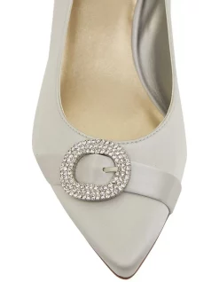 Top 10 🔥 Alan Pinkus Tina Silver Satin Heeled Shoes 🎉 -Chic Highheels Store unnamed file 5672