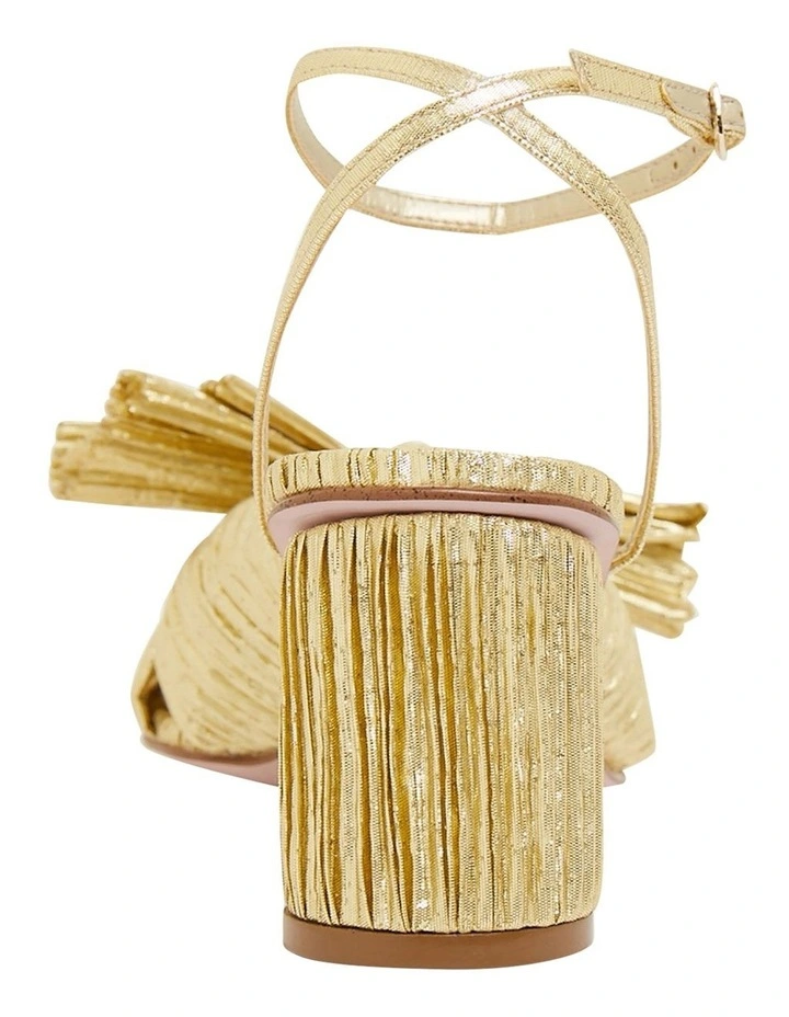 New β Pink Inc Secret Gold Metallic π Sandals π 5 New β Pink Inc Secret Gold Metallic π Sandals π - Image 5