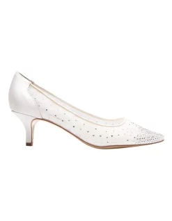 Cheap β Alan Pinkus Spritz Ivory Satin Pump β¨