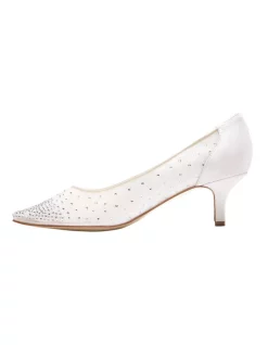 Cheap ⭐ Alan Pinkus Spritz Ivory Satin Pump ✨ -Chic Highheels Store unnamed file 5692
