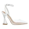 Best reviews of ✨ Steve Madden Zestful Clear Pumps In White 🤩