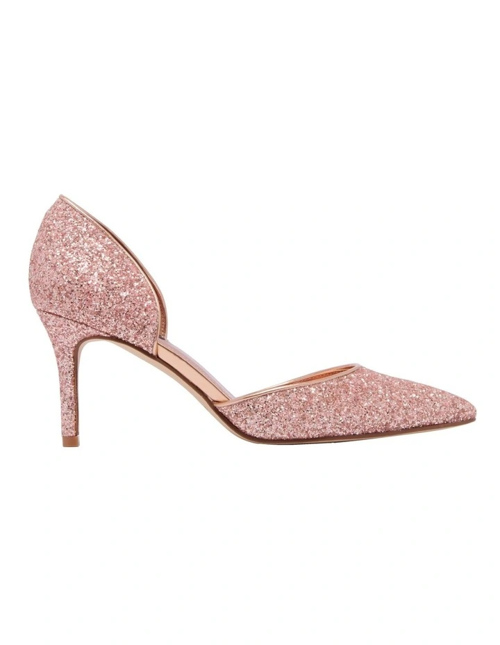 Cheap π Nine West Menlo Glitter Pump In Rose Gold β¨ 1 Cheap π Nine West Menlo Glitter Pump In Rose Gold β¨