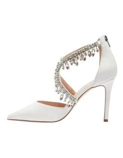 Best reviews of ✨ Pink Inc Belle Kid Heeled Shoes In White 😍 -Chic Highheels Store unnamed file 5752