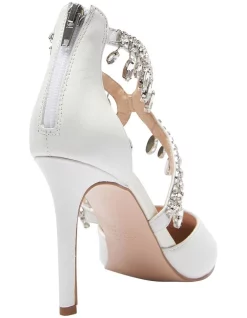Best reviews of ✨ Pink Inc Belle Kid Heeled Shoes In White 😍 -Chic Highheels Store unnamed file 5753