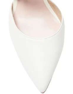 Best reviews of ✨ Pink Inc Belle Kid Heeled Shoes In White 😍 -Chic Highheels Store unnamed file 5756