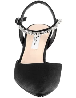Promo 💯 NINA Tonya Black Satin Pump ⭐ -Chic Highheels Store unnamed file 5800