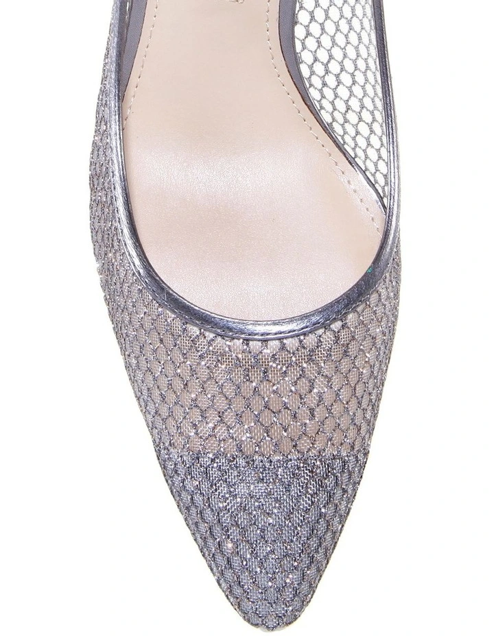 Buy π― NINA Niley Silver Met Foil Heeled Shoes π 3 Buy π― NINA Niley Silver Met Foil Heeled Shoes π - Image 3