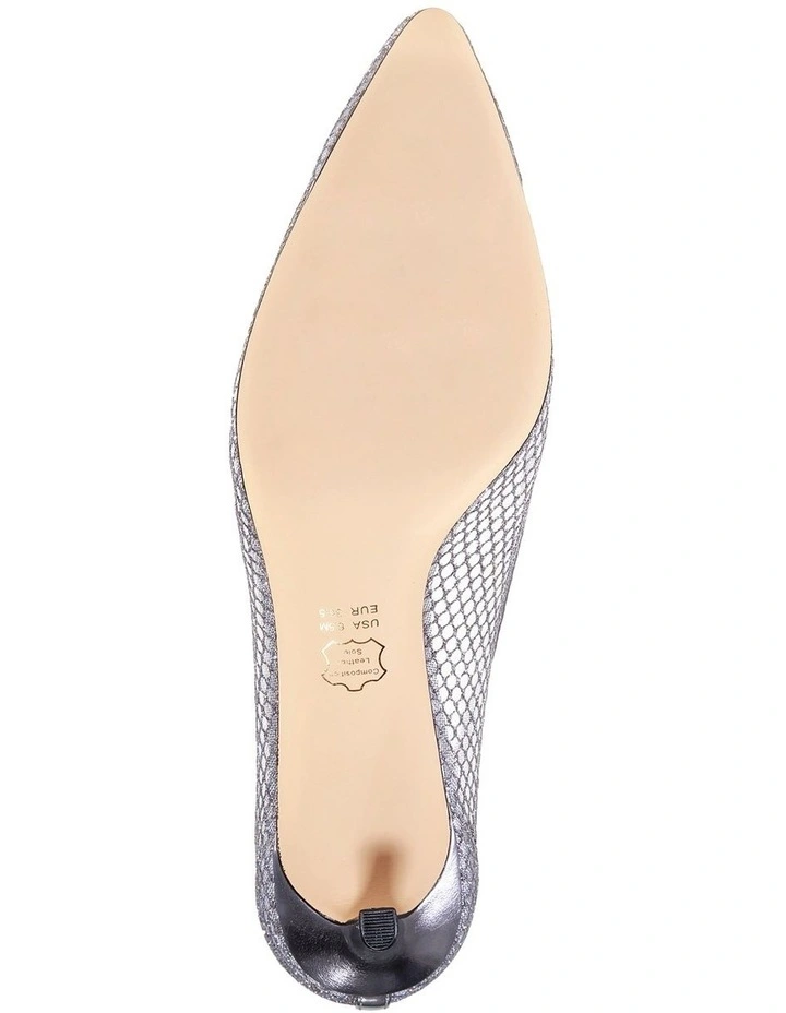 Buy π― NINA Niley Silver Met Foil Heeled Shoes π 4 Buy π― NINA Niley Silver Met Foil Heeled Shoes π - Image 4