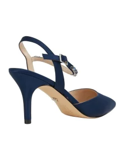 Best Pirce 🎉 NINA Tonya Navy Satin Pump 🌟 -Chic Highheels Store unnamed file 5835