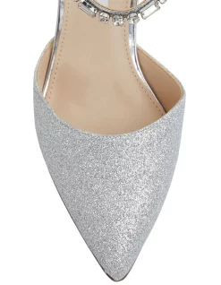 New 💯 NINA Tonya Silver Baby Glitter Pump 🔔 -Chic Highheels Store unnamed file 5843