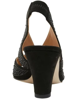 Cheap 🔔 Easy Steps Angie Black Fabric ❤️ Sandal ⭐ -Chic Highheels Store unnamed file 588