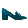 Discount 👍 Nine West Remal Teal Pumps 🛒