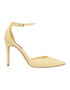 Cheapest 🎉 Nine West Faiz Pump In Yellow ⌛