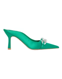 Hot Sale 🎁 Nine West Sauci Pumps In Green ✨