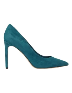 Discount ✨ Nine West Tatiana Teal Pumps 👏