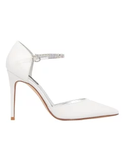 Cheap 😍 Nine West Fabulou White Pumps ✔️