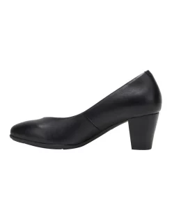 Deals ⌛ Hush Puppies The Point Black Leather Heeled Shoes 💯 -Chic Highheels Store unnamed file 6407