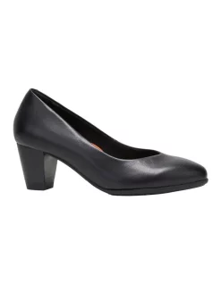 Deals ⌛ Hush Puppies The Point Black Leather Heeled Shoes 💯 -Chic Highheels Store unnamed file 6409