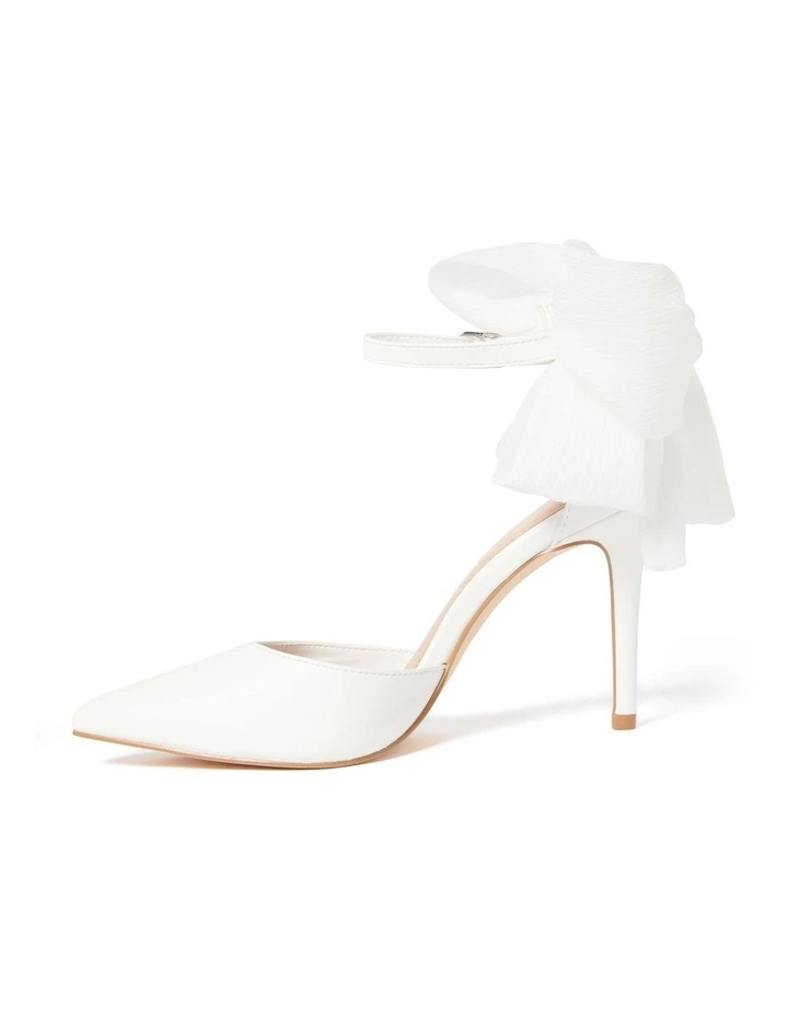 Promo π Forever New Delaney Bow Stiletto Pump In Cream π 3 Promo π Forever New Delaney Bow Stiletto Pump In Cream π - Image 3