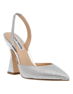 Deals π₯° Steve Madden Zira Heel In Silver β€οΈ