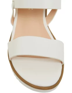 Cheap 🛒 Ravella Dayton White Smooth Sandals 🛒 -Chic Highheels Store unnamed file 646