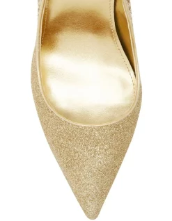Buy 👏 Guess Abagaily Heeled ⭐ Shoes In Gold ⭐ -Chic Highheels Store unnamed file 6528