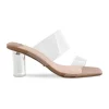 Coupon 🎁 Tony Bianco Sabelle Clear Vynalite/Skin Capretto 🤩 Heels ✔️