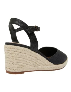 Budget ⭐ Easy Steps Santos Black Fabric 🛒 Sandals ✨ -Chic Highheels Store unnamed file 657