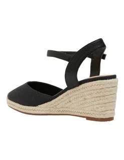 Budget ⭐ Easy Steps Santos Black Fabric 🛒 Sandals ✨ -Chic Highheels Store unnamed file 658