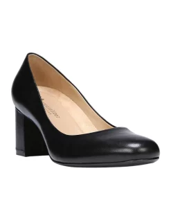 Brand new ❤️ Naturalizer Whitney Black Leather Block Heel Pumps 👏 -Chic Highheels Store unnamed file 6682