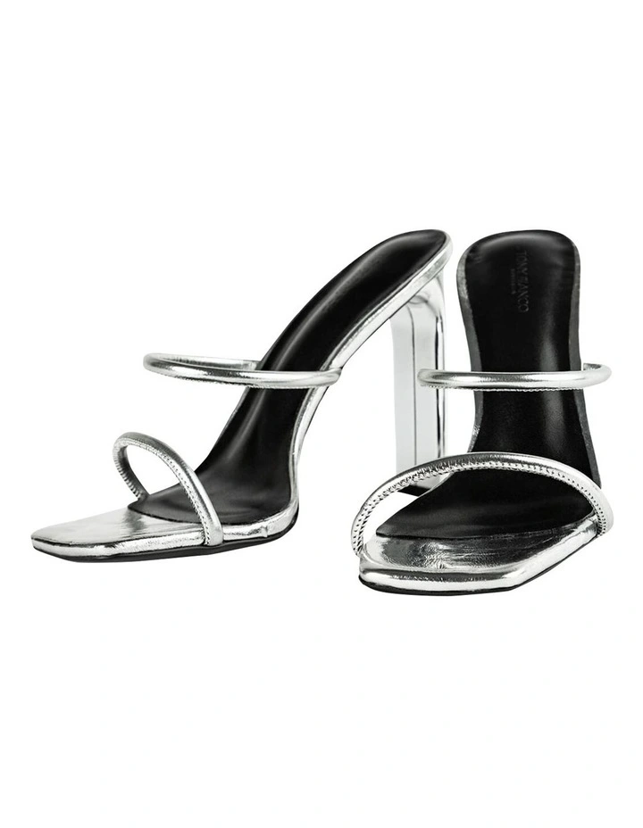 Cheapest π Tony Bianco Florence Silver Foil Heels π₯° 6 Cheapest π Tony Bianco Florence Silver Foil Heels π₯° - Image 6